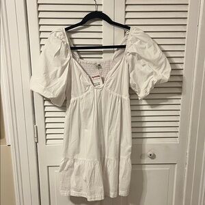 Women's White Mini Dress